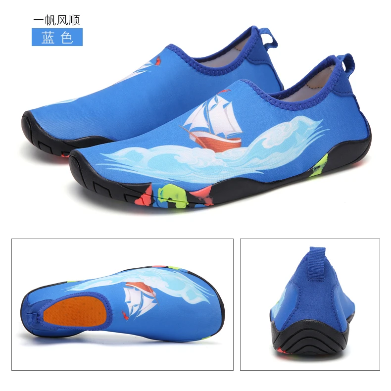 Aqua shoes/Летняя обувь; Мужские дышащие пляжные тапочки; обувь для взрослых; женская обувь для плавания; носки для дайвинга; Tenis Masculino