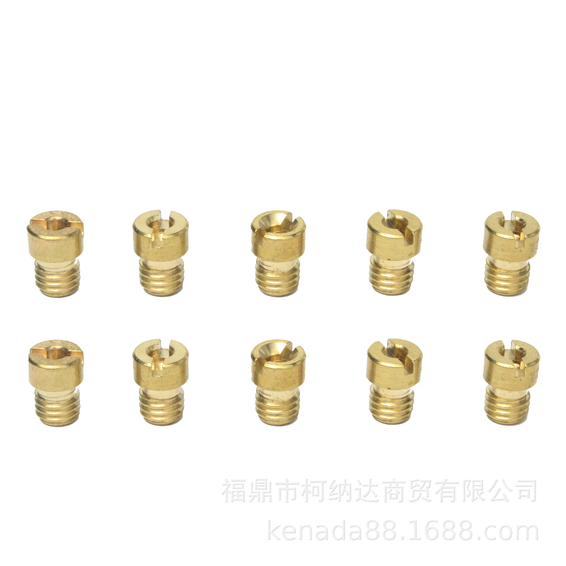 

Pack of 10pcs Carburetor Main Jet M6 M5 6mm 5mm Thread for DellOrto BGM Motoforce Carburetor Injector Nozzle Size 50-200
