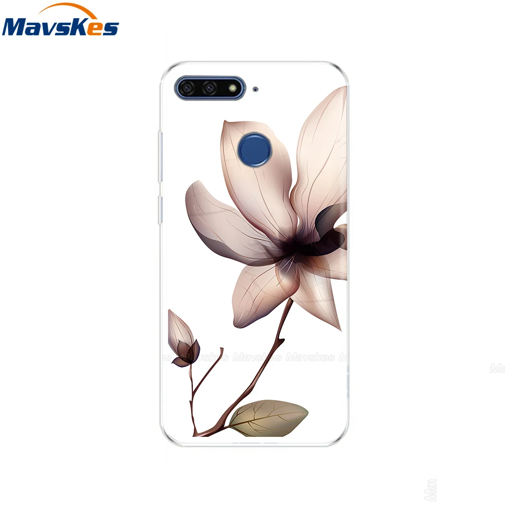 Для huawei Y6 чехол 5," дюймов ATU-L21 Мягкий Силиконовый ТПУ задняя крышка для телефона 360 Защитный чехол для huawei Y6 Prime Y 6 - Цвет: 3