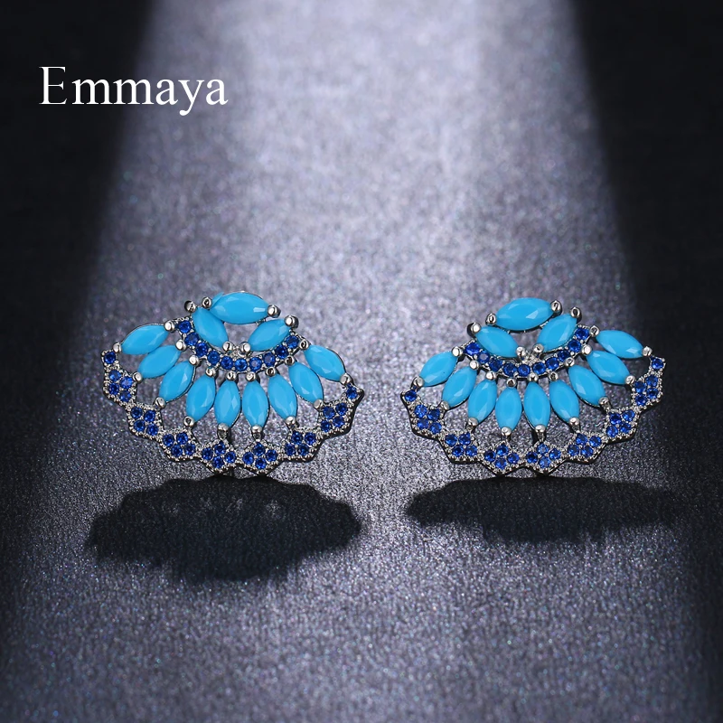Новая модель Emmaya для женщин разноцветные модные серьги в форме фотоблесток