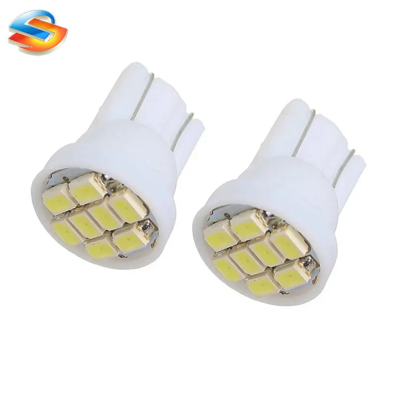 4000 шт T10 1206 3020 8SMD w5w 194 168 192 Авто Клин 8 светодиодов SMD Освещение DC 12V зазор огни|car
