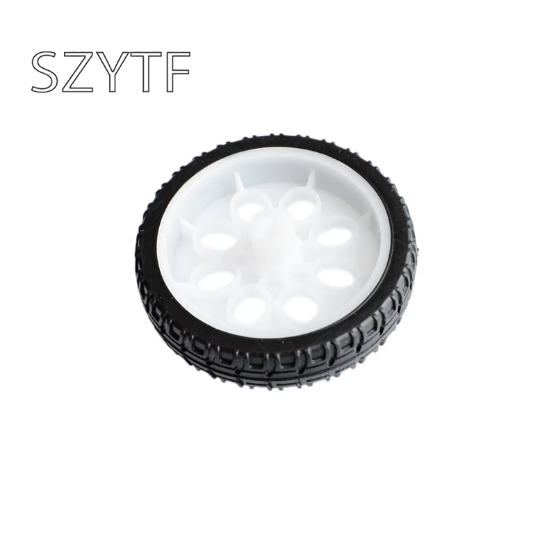 DIY робот колесная шина TT двигатель Интеллектуальный автомобиль платформа 521