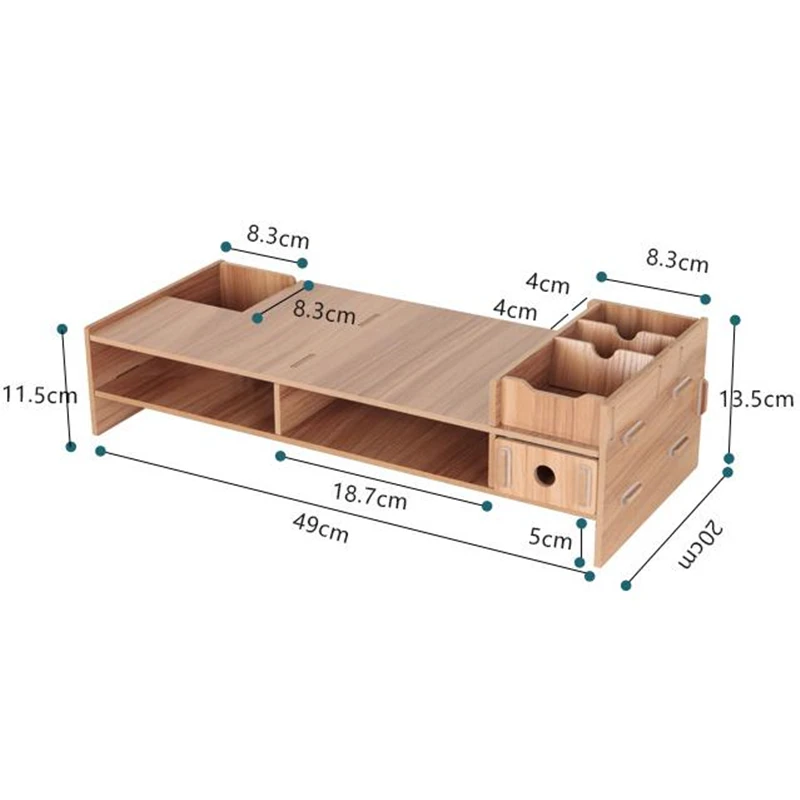 Домашний Высококачественный простой настольный компьютерный монитор стол для