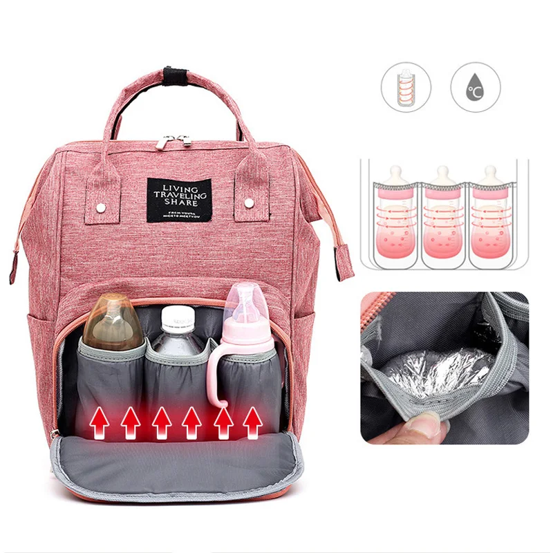 Многофункциональный водонепроницаемый рюкзак для мам вместительная сумка