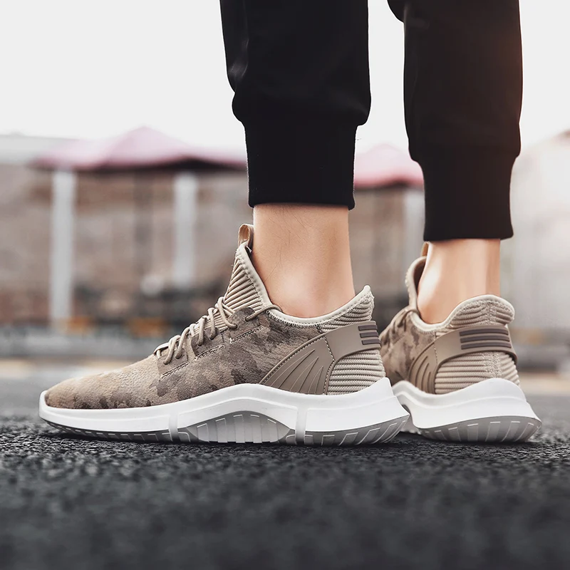 Новинка Осень зима 2019 модные повседневные дышащие кожаные увеличенные мужские