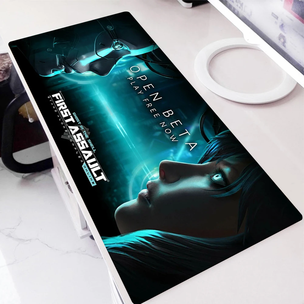 

Ghost in The Shell Computer Mouse Pads Gaming Accessory MousePad Large Mouse pad Gamer XL Mause mat Carpet PC keyboard Desk pad