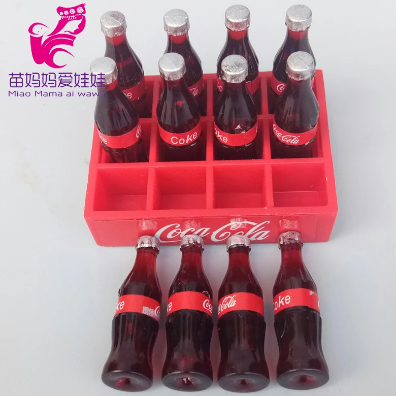 Мини-бутылка для вина, мини-бутылка для напитков для куклы Барби