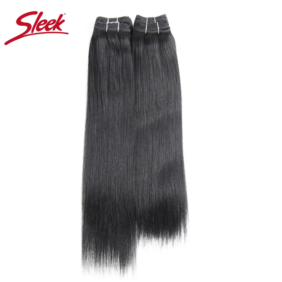 Гладкие прямые волосы Yaki Remy Бург# 99J# человеческие волосы, 4 пряди, 190 г, 1 упаковка, натуральные волосы, перуанские волосы для наращивания - Цвет: #1