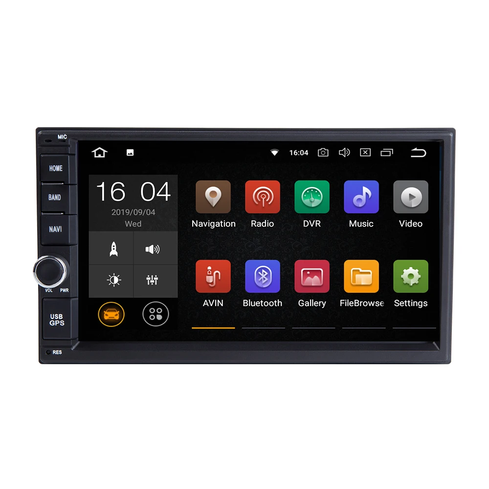 Автомагнитола 7 дюймов 2 Гб Android 9 GPS универсальная мультимедийная система для Nissan