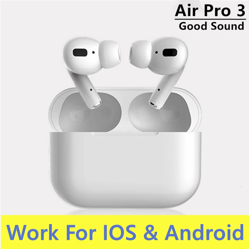 Беспроводные Bluetooth наушники с сенсорным управлением для airpods pro 3 спортивные