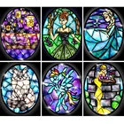 5D алмазная живопись сделай сам, животные Диснея, Пегас, мультфильм, полноразмерная круглая мозаика ручной работы, Набор для вышивки крестиком, домашний декор