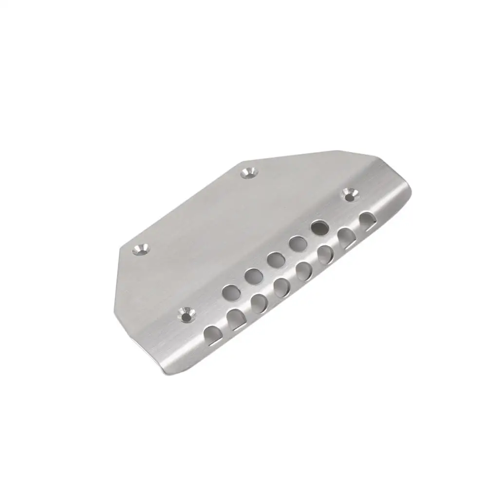 Нержавеющая сталь TRX4 Передняя шасси Броня защитная пластина для 1/10 RC Гусеничный