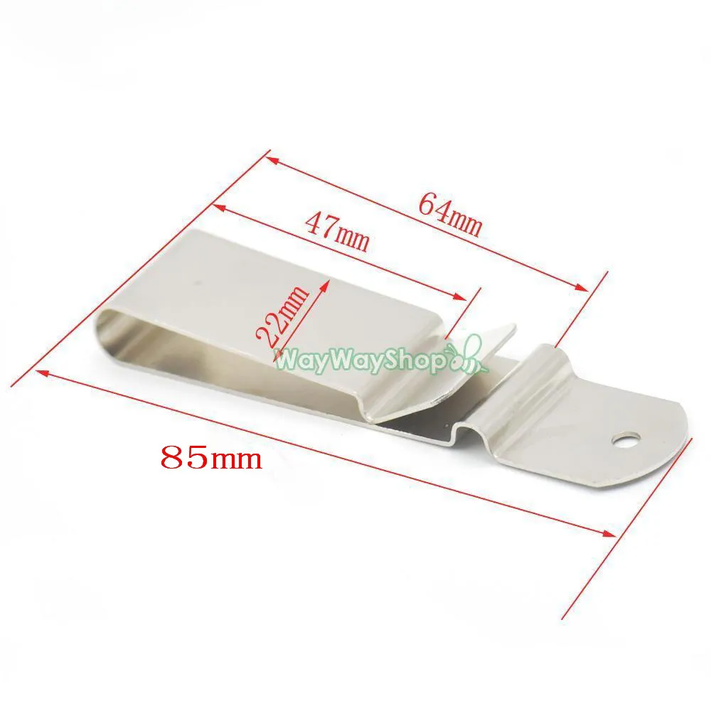 10 шт. кожаный зажим для ремня пружинная кобура универсальная пряжка 44 мм 52 63 85