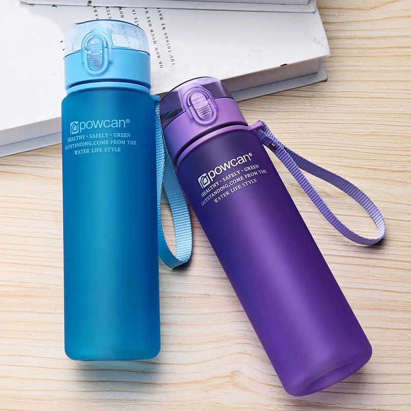 

400ml 560ml Portable Leak-proof Water Bottle High Quality Tour Outdoor Bicycle Sports Drinking Plastic Water Bottles 10