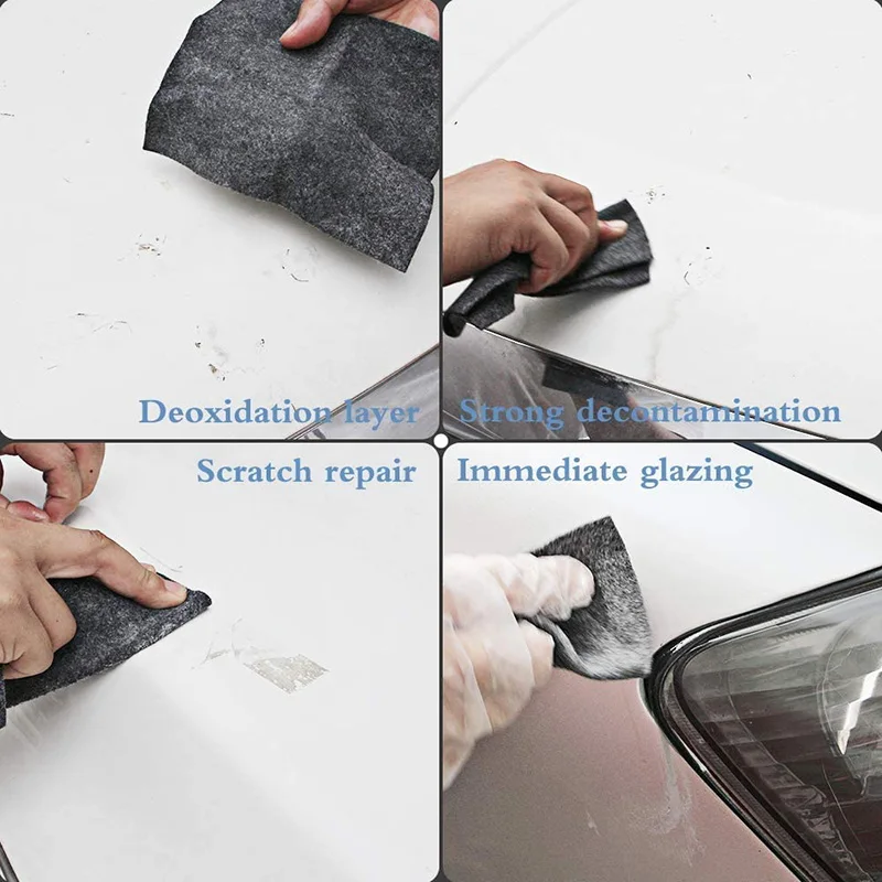 

Magic Car Scratch Remover Cloth Multipurpose Repair Car Paint Swirl Remover Polish Restorer Auto For Water Spots