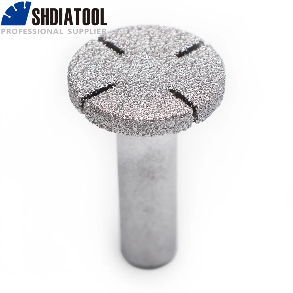 

Алмазные фрезы SHDIATOOL No.23 с вакуумным паянием, хвостовик 12,7 мм для резки по камню