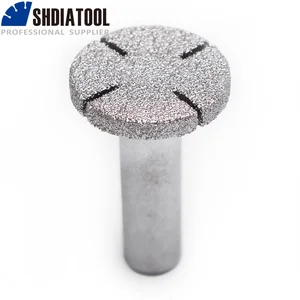 Алмазные фрезы SHDIATOOL No.23 с вакуумным паянием, хвостовик 12,7 мм для резки по камню