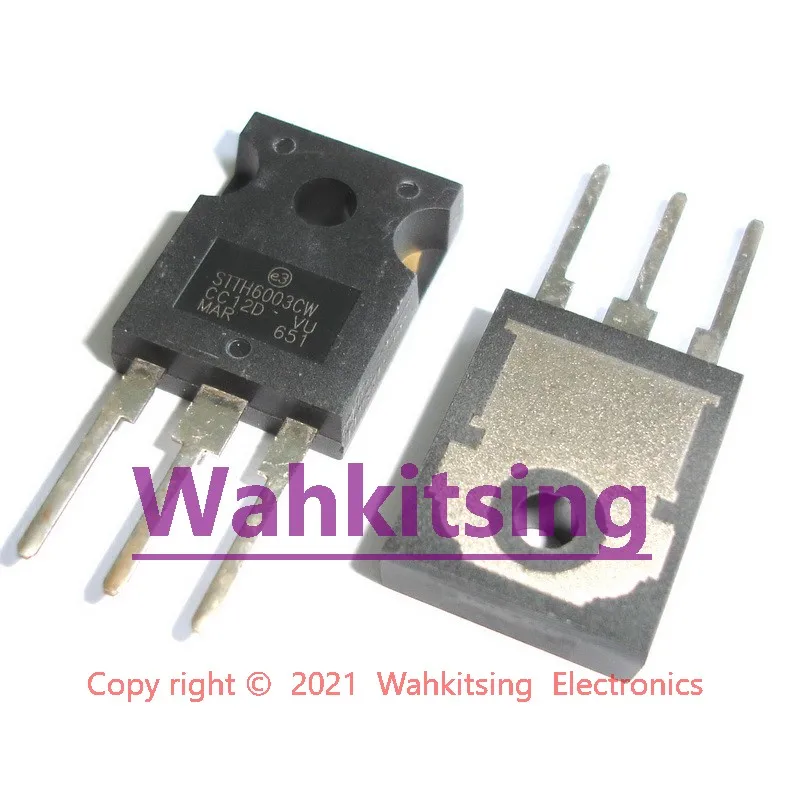 5 шт. 247 амперы STTH6003CW TO-60 0 300 вольт общий катод быстрое восстановление Epitaxial диоды -