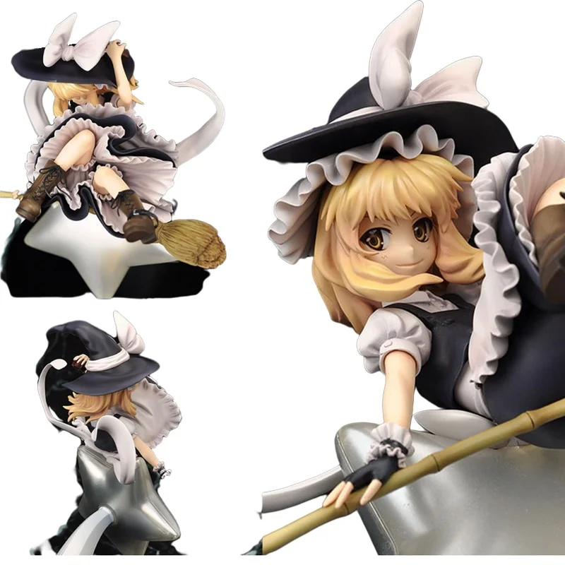 

Anime Game 22cm Touhou Project Kirisame Marisa Action Figure PVC Collection Model Toys Gift