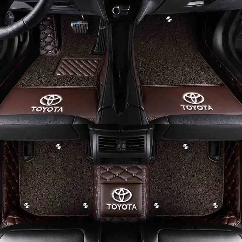 Автомобильный коврик для Toyota corolla e150 sienna Corolla wish land cruiser 100 alphard Verso аксессуары