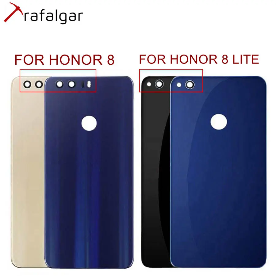 Для Honor 8 Lite Задняя стеклянная крышка батареи Задняя Дверь Корпус панель для Huawei Honor 8 Lite Задняя стеклянная крышка Honor8 Lite