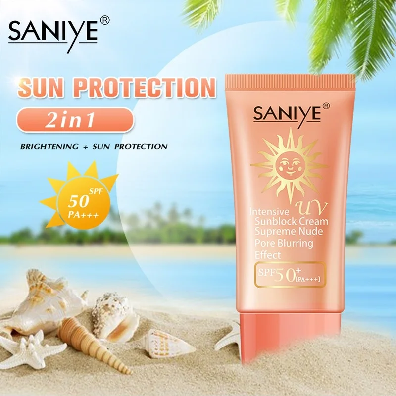 

Facial Body Sunscreen Whitening Sun Cream Sunblock Skin Protective Cream Anti-Aging Oil-control Moisturizing Protector Solar