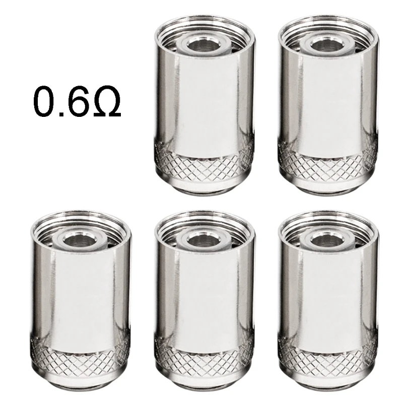 5 шт./компл. сменные головки катушки для CUBIS / eGO AIO BF SS316 0 5/0 6 Ом| |