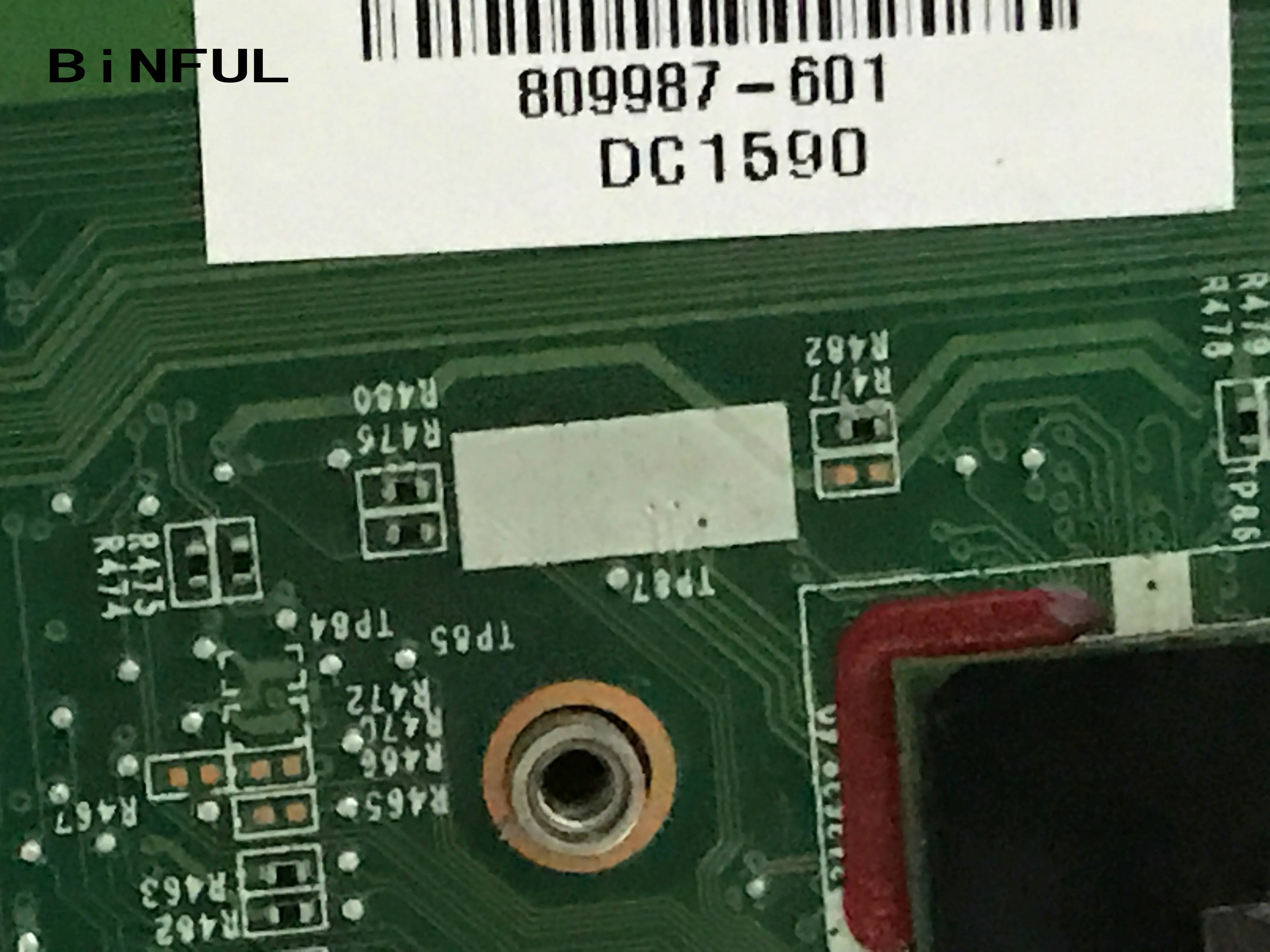 BiNFUL,, товар. DAY22AMB6E0 материнская плата для hp 17-P/17Z-P, ноутбук MAINBOARD.809987-601/809987-001/809987-001