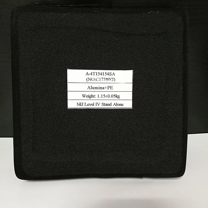 Фото 2 шт./лот 6 ''x 6'' алюминиевая и полиэтиленовая баллистическая пластина 2 шт./лот 6 ''x 6'' алюминиевая и полиэтиленовая баллистическая пластина