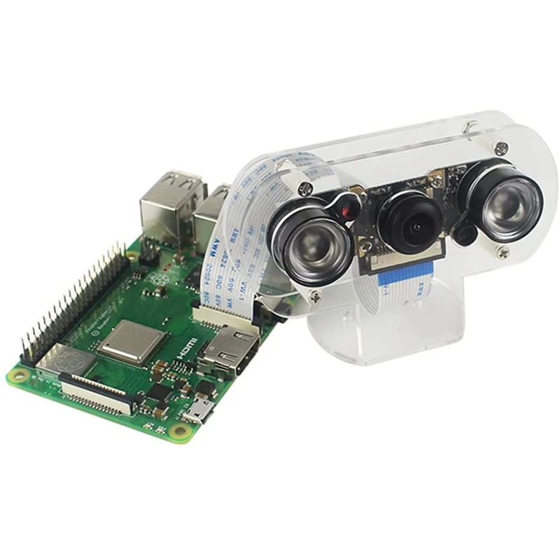 Модуль камеры 5MP для Raspberry Pi 4B/3B +/3B/2B инфракрасное ночное видение 1080P камера с