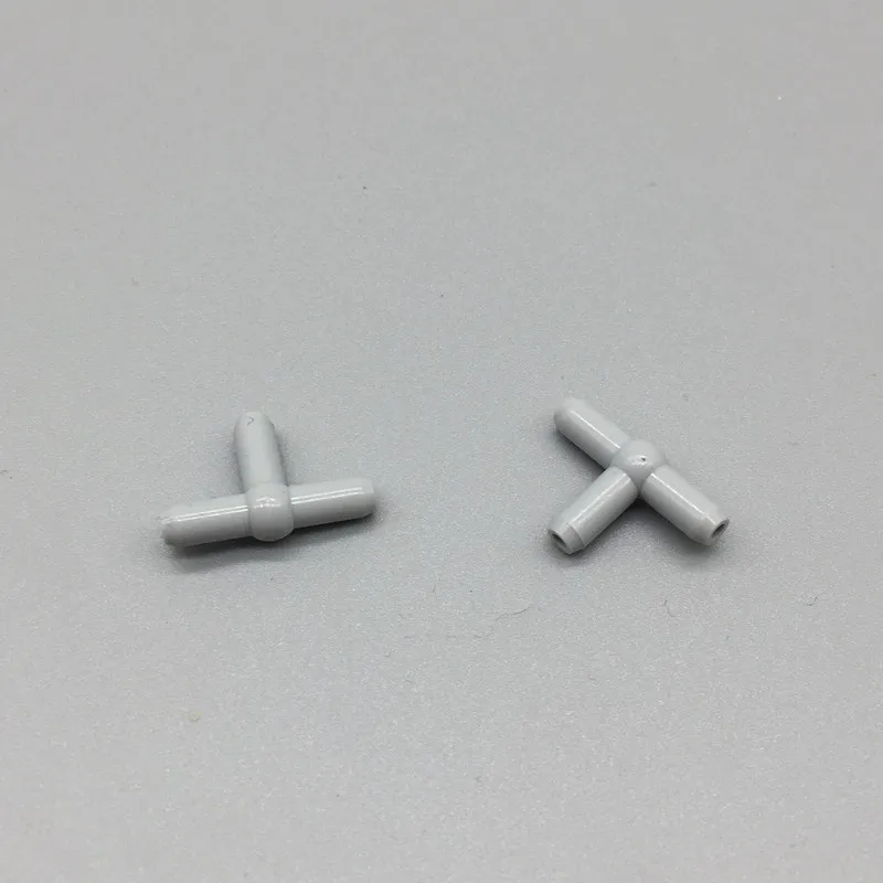 

50 pieces / batch of small particle building block parts moc-4697b pneumatic tee T-piece Brick Set DIY assembled toy boy gift