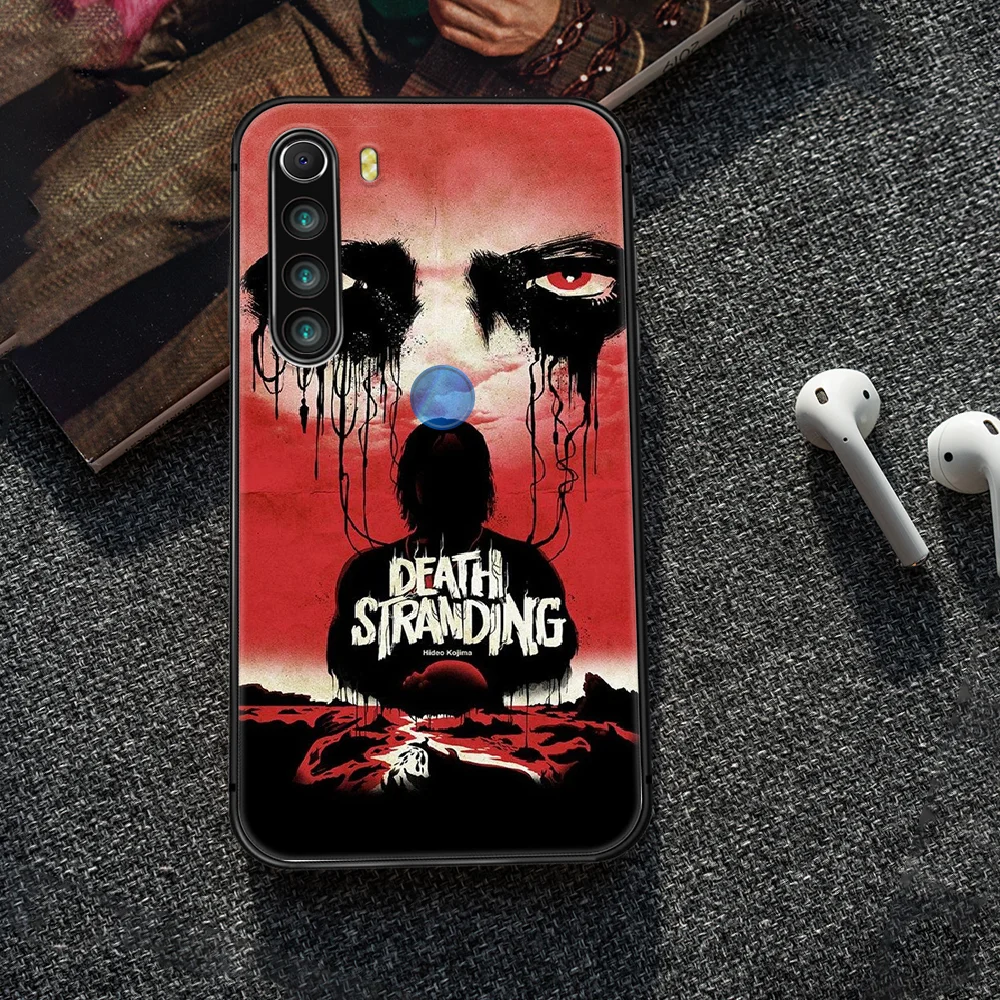 

Death Stranding Phone Case Cover Hull For XIAOMI Redmi 7a 8a S2 K20 NOTE 5 5a 6 7 8 8t 9 9s pro max black Shell 3D Cell Fashion