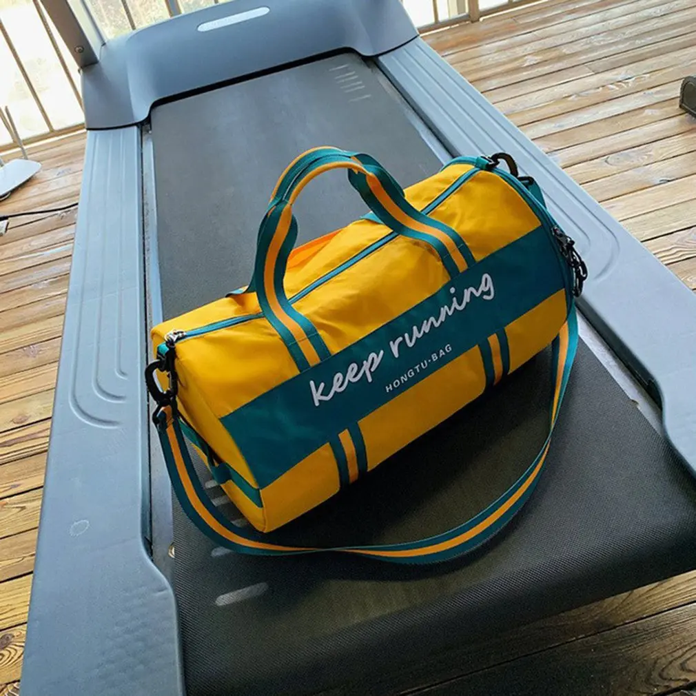 

2021 New Men Gym Bags For Fitness Training Outdoor Travel Sport Bag Multifunction Dry Wet Separation Bags Sac De Sport