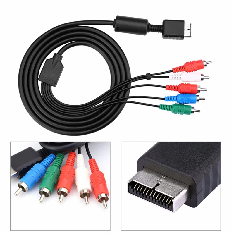 Кабель PS2 5RCA turn AV кабель HD|Кабели VGA| |