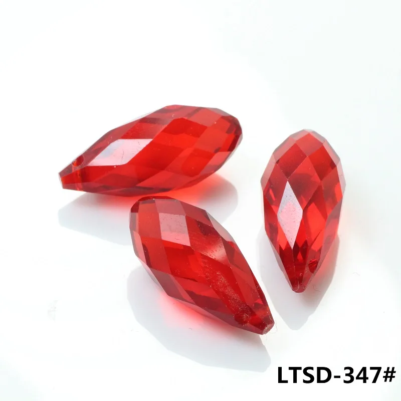 95 шт./лот хрустальные капли бусины 6x12 мм Оптовая Продажа граненые стеклянные