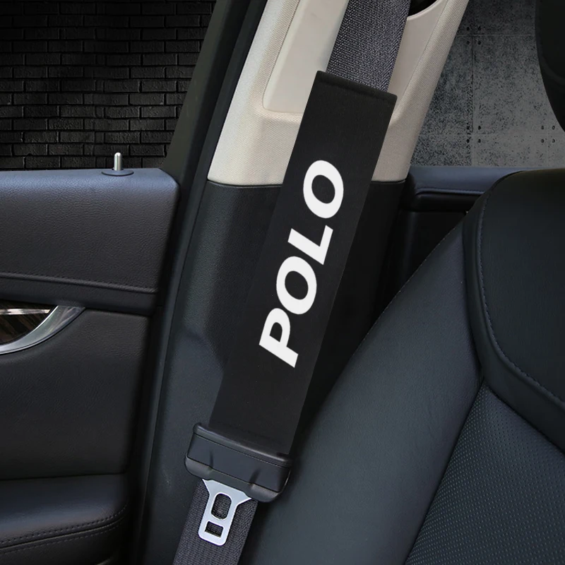 Накладка для ремня безопасности автомобиля Стайлинг Volkswagen VW Polo Passat B6 B7 Touaregu