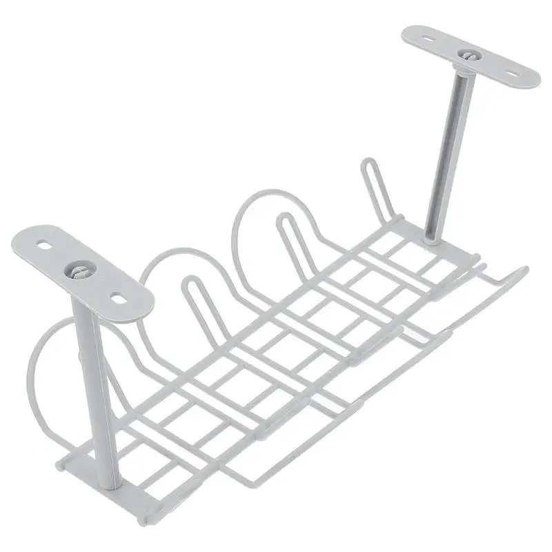 

2 комплекта, вешалки для кабеля под стол