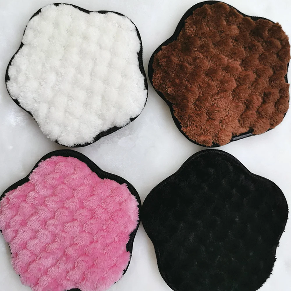 Многоразовые подушечки для снятия макияжа салфетка из микрофибры очищающее