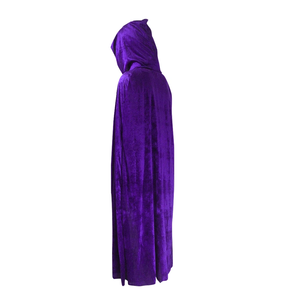 Purple Костюм для Хэллоуина, плащ-Мантия волшебника - Цвет: Purple
