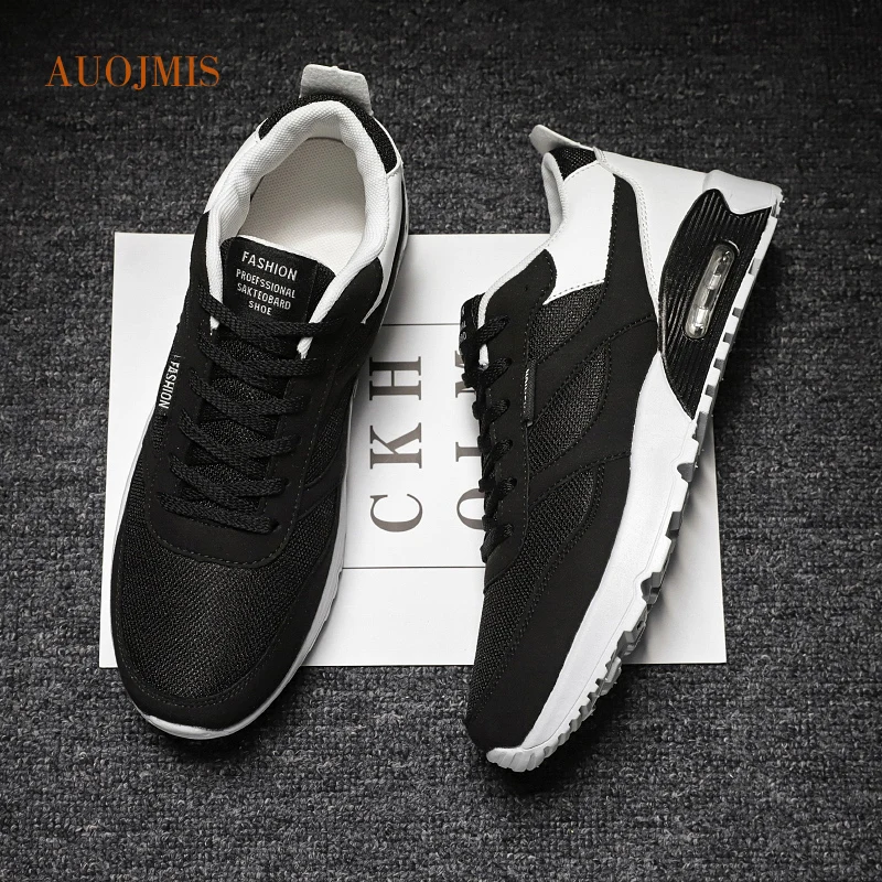 Новинка 2019 мужская обувь летняя спортивная с воздушной подушкой повседневные