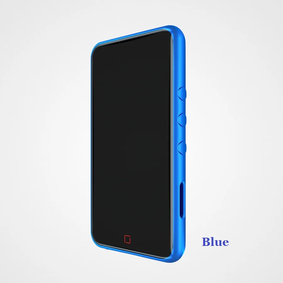 Blue Mahdi металлический портативный Bluetooth MP4 MP3 музыкальный плеер fm-радио HD сенсорный экран Поддержка TF секундомер мини MP4 плеер динамик - Цвет: Blue