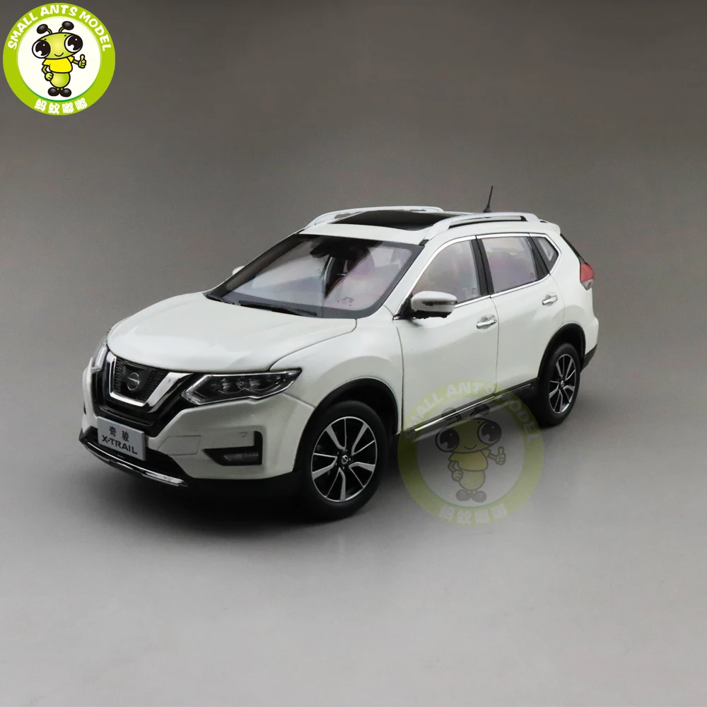 

Литые модели машин 1/18 X-TRAIL X TRAIL 2018, подарки для мальчиков и девочек, металлические модельные игрушки