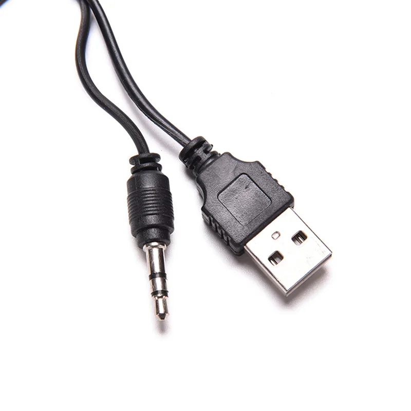 50 см 1 шт. USB Mini Male to 2 0 5pin стандартный + 3 5 мм AUX аудио разъем Соединительный Кабель