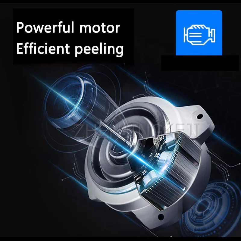 

220V Commercial Potato Peeling Machine Fully Automatic Multifunctional Stainless Steel Cleaning Peeled Taro Processing Equipment