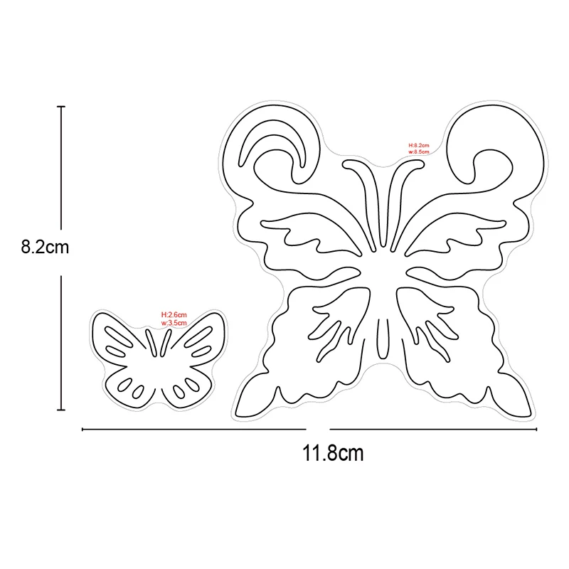 Metal Cutting Dies lace butterfly new die template for DIY Scrapbooking Photo Album Decor Embossing Paper Card Crafts Die Cut | Дом и сад