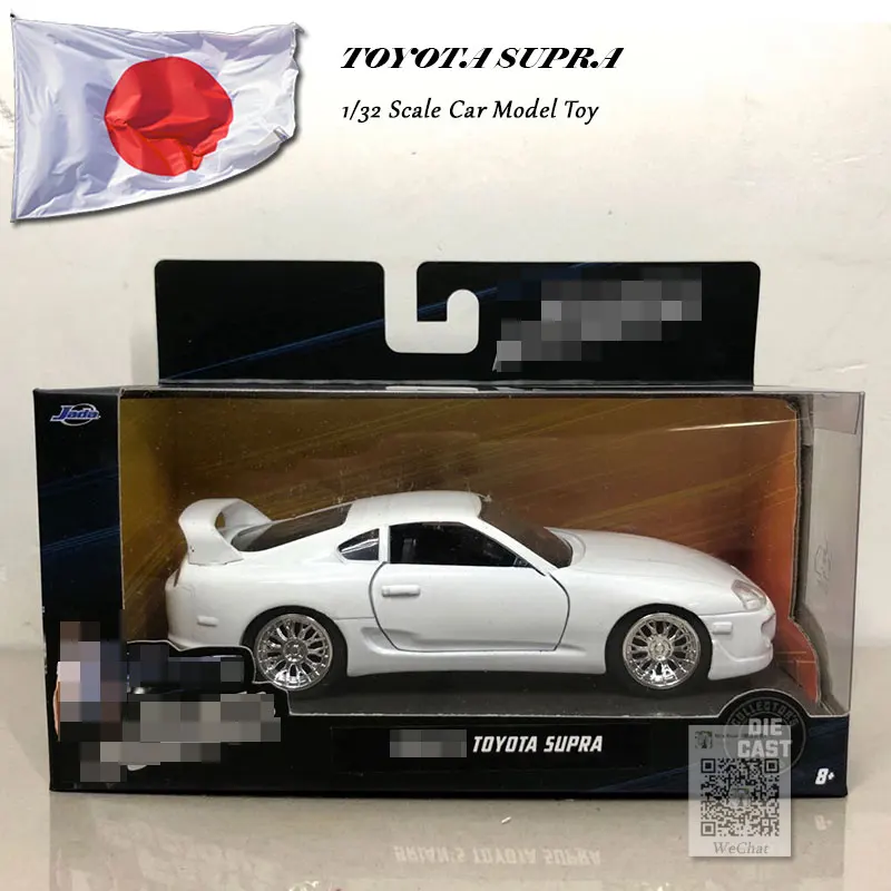 JADA 1/32 масштаб Плимут GTX, тойота Супра, ниссан R34, Dodge зарядное устройство, HONDA S2000, Mitsubishi Eclipse литая металлическая модель автомобиля игрушка