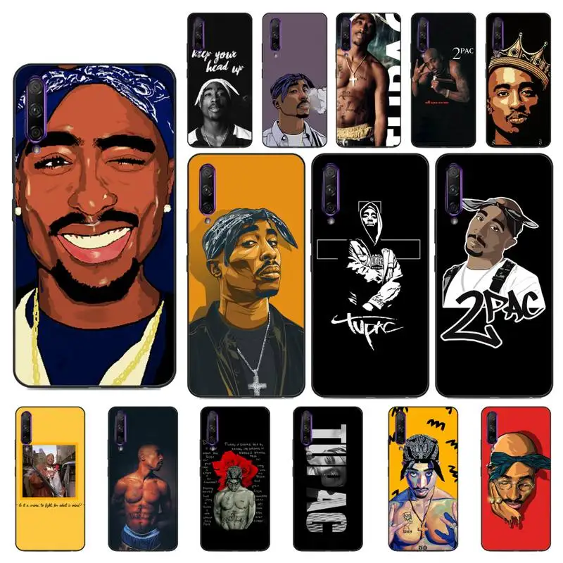 Роскошный Уникальный чехол для телефона Yinuoda Rapper 2pac Tupac Huawei Y5 II Y6 Y7 Prime Y7Plus Y9 2018