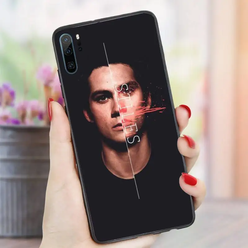

Teen Wolf tv show cool logo Phone Case For Huawei honor Mate P 10 20 30 40 i 9 8 pro x Lite smart 2019 nova 5t