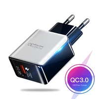 3a quick charge 3 0 usb charger eu wall mobile phone charger adapter for iphone x max 7 8 qc3 0 fast charging for samsung xiaomi