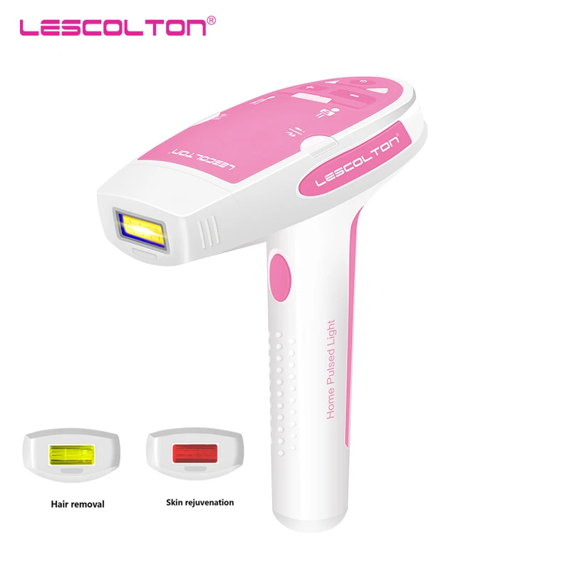 Lescolton, лазерный эпилятор, эпилятор для подмышек, волос, бикини, IPL, Перманентная система удаления волос, лазерное омоложение кожи, удаление волос